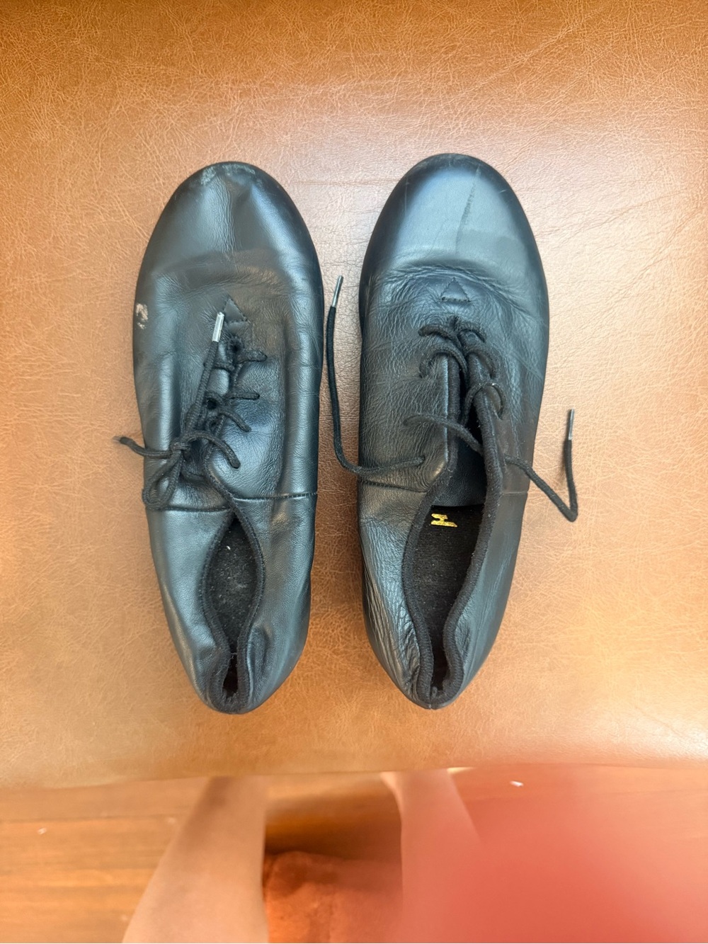Bloch Childrens Tap-Flex Leather Tap Shoes Black 4M